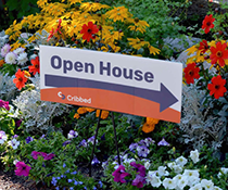 Open House Directional Signs with Stake (2)